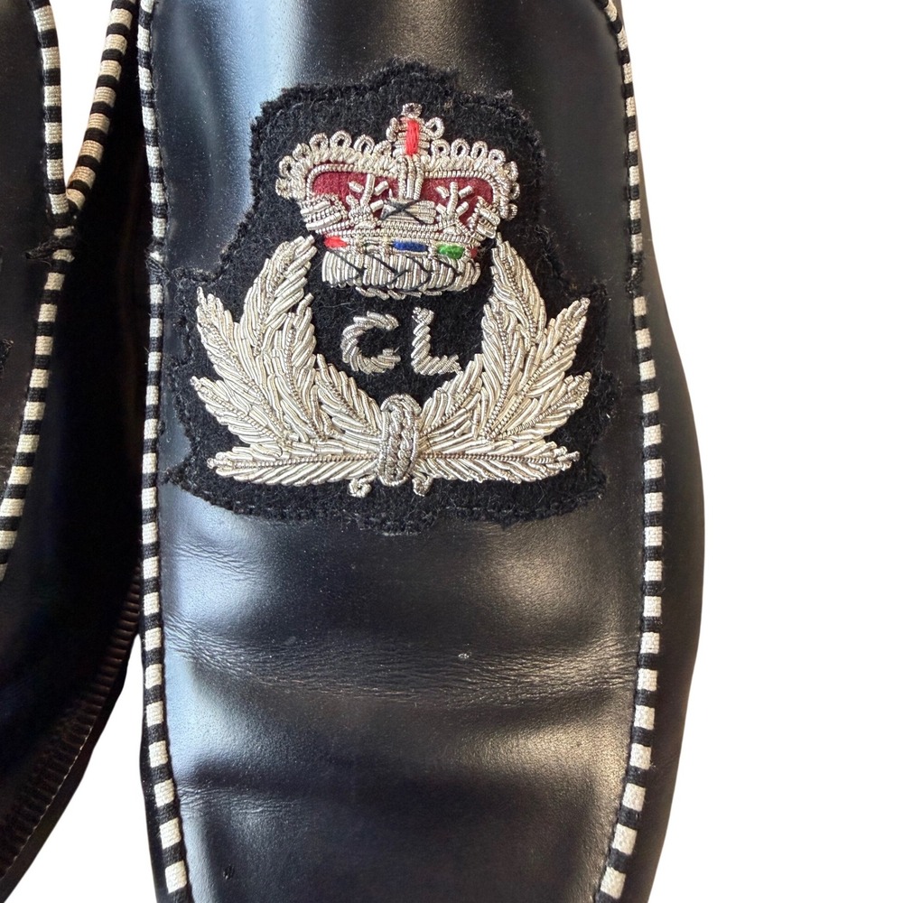 Christian Louboutin Laperouza Crest Loafers Black 40 EU or US 9 - Picture 13 of 13